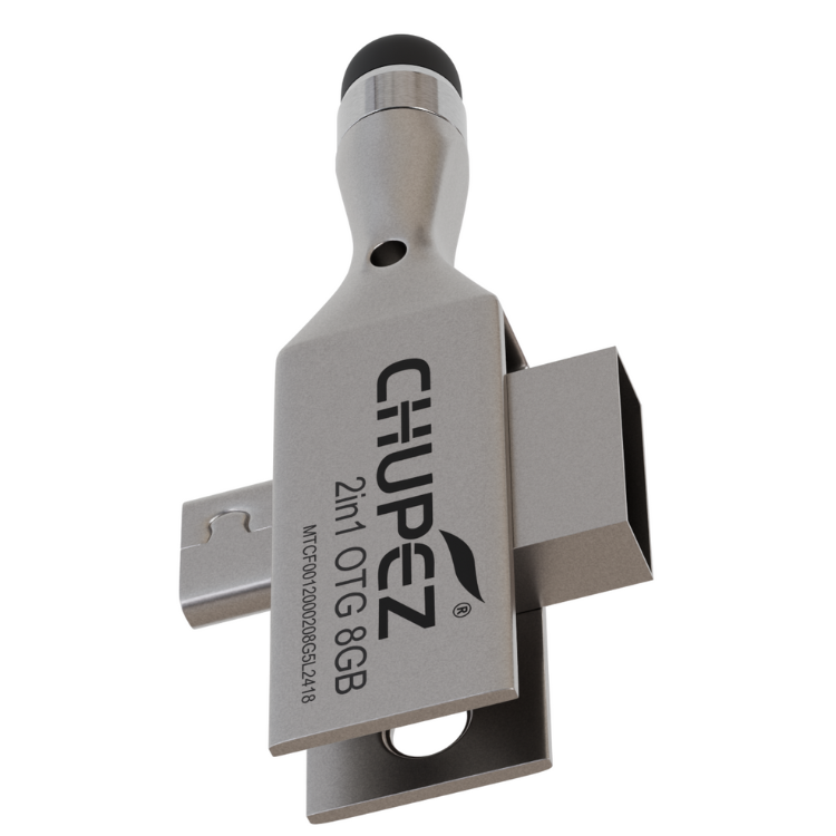 Chupez M-Series 4GB OTG USB Flash Drive – Dual Port Storage for Android, Tablets, and PCs